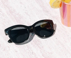 Center Stage Polarized Sunglasses - Black