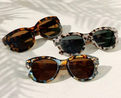 Center Stage Polarized Sunglasses - Tortoise