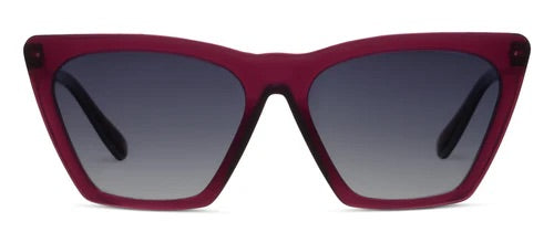 Fiji Polarized Sunglasses - Dark Cherry
