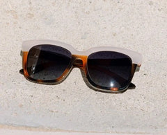 Frenchy Polarized Sunglasses - Mocha Tortoise/Cream