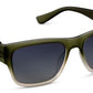 Hank Polarized Sunglasses - Green/Tan