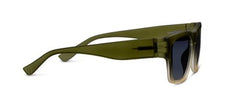 Hank Polarized Sunglasses - Green/Tan
