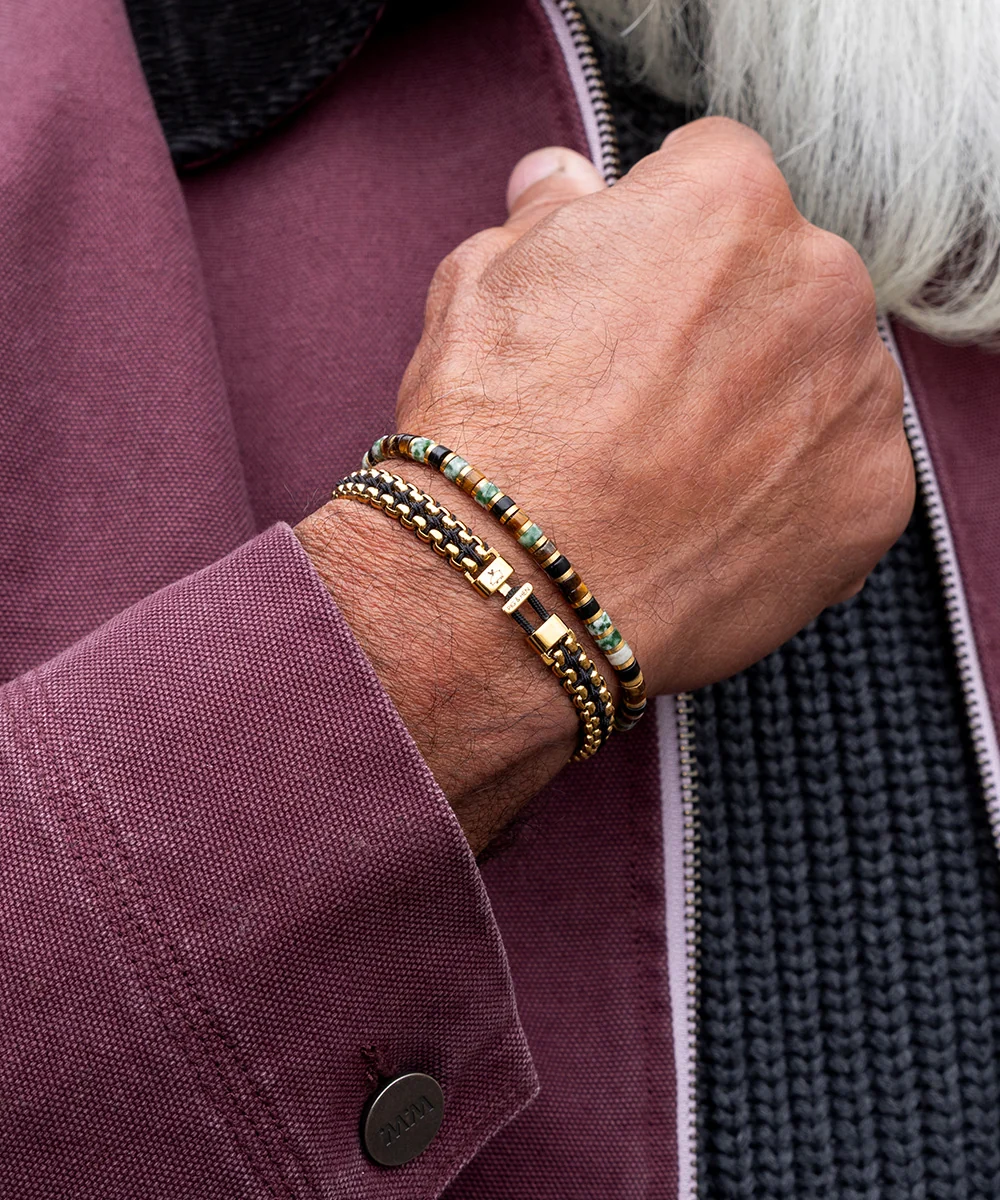 Pig & Hen Brontide 4mm Adjustable - Nagoya | Gold view 2 (Nagoya | Gold)