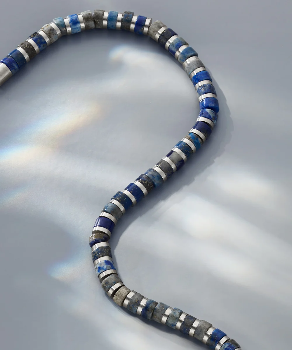 Pig & Hen Brontide 4mm Adjustable - Okinawa | Silver view 4 (Okinawa | Silver)