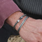 Pig & Hen Catena Foxtail Army Vintage bracelet clasp on wrist (Army | Vintage)
