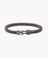 Pig & Hen catena foxtail slate gray bronze bracelet product view (Slate Gray | Bronze)