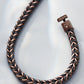 Pig & Hen catena foxtail slate gray bronze bracelet clasp detail (Slate Gray | Bronze)