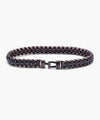 Pig & Hen catena venetian 7mm slate gray bronze bracelet product view (Slate Gray | Bronze)