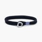 Pig & Hen don dino navy silver bracelet product view (Navy | Silver)