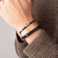 Pig & Hen Little Lewis DBL black black bracelet on wrist (Black | Black)
