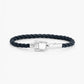 Pig & Hen lobster larry navy silver bracelet product view (Navy | Silver)