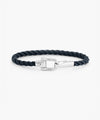 Pig & Hen lobster larry navy silver bracelet product view (Navy | Silver)