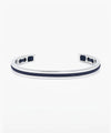 Pig & Hen navarch 6mm navy silver bracelet product view (Navy | Silver)