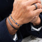 Pig & Hen navarch 9mm motta bronze bracelet styled on wrist (Motta | Bronze)