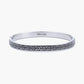 Pig & Hen navarch 9mm striato silver bracelet product view (Striato | Silver)