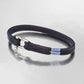 Pig & Hen vicious vik navy silver bracelet detail (Navy | Silver)