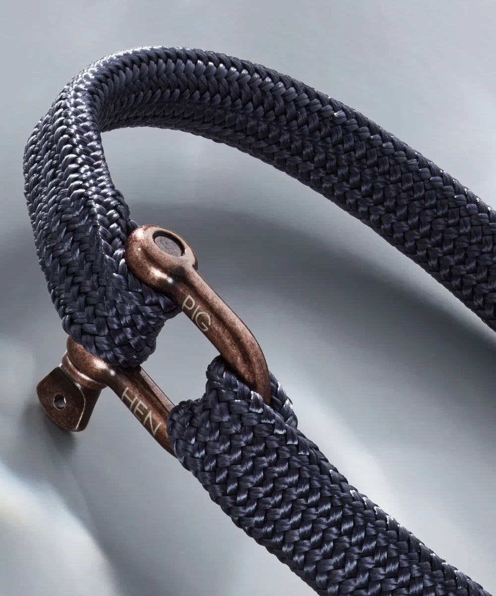 Pig & Hen vicious vik slate gray bronze bracelet detail (Slate Gray | Bronze)