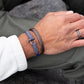 Pig & Hen vicious vik slate gray bronze bracelet styled on wrist (Slate Gray | Bronze)