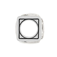 Ice Cube Bead Side View