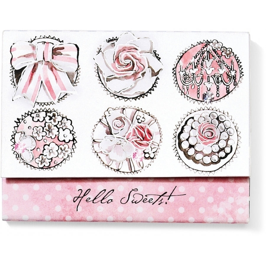 Hello Sweets Notepad Front View