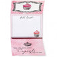 Hello Sweets Notepad Inside View