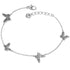 Solstice Butterfly Anklet Front View
