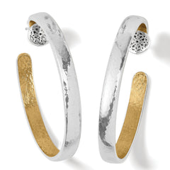 Brighton Ferrara Entrata Medium Hoop Earrings