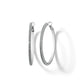 Meridian Thin Large Hoop Earrings - Image 1 - Brighton