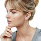 Meridian Thin Large Hoop Earrings - Image 3 - Brighton