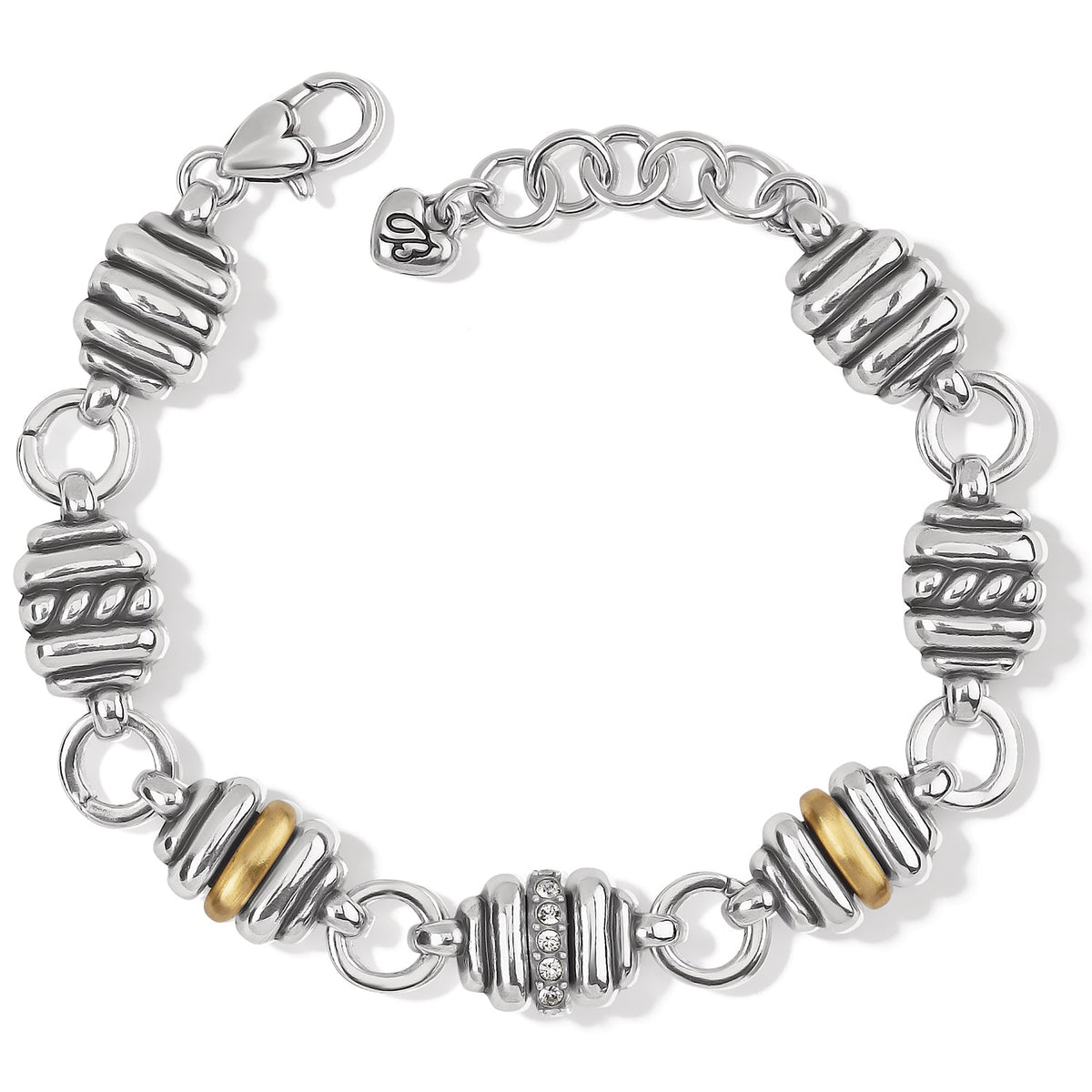 Brighton Two-Tone Silver Charlotte Bracelet