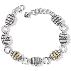 Brighton Two-Tone Silver Charlotte Bracelet