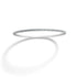Meridian Thin Bangle Bracelet Front View