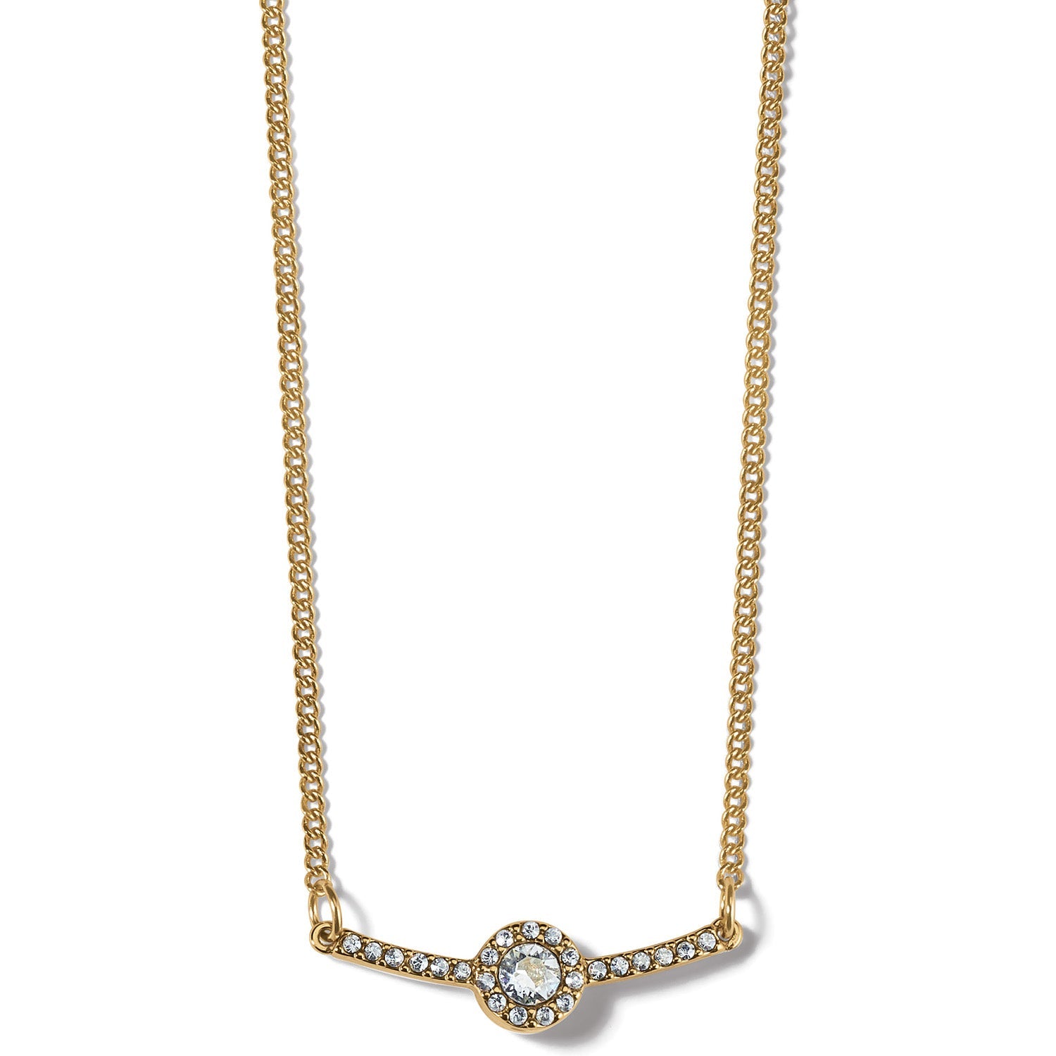 Brighton - Illumina Bar Gold Necklace - Image 1