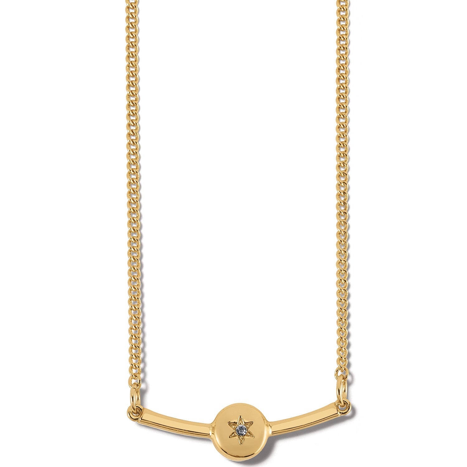 Brighton - Illumina Bar Gold Necklace - Image 2