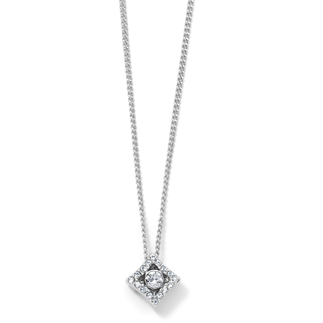 Illumina Diamond Petite Necklace Front View