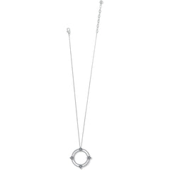 Illumina Diamond Ring Necklace Length View