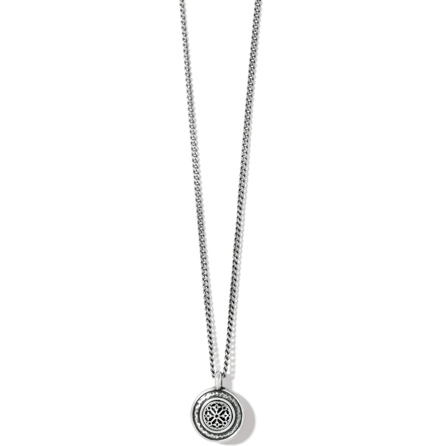 Ferrara Disc Petite Necklace Front View