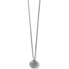Ferrara Disc Petite Necklace Front View
