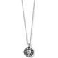 Brighton Silver Pebble Dot Medali Petite Reversible Necklace