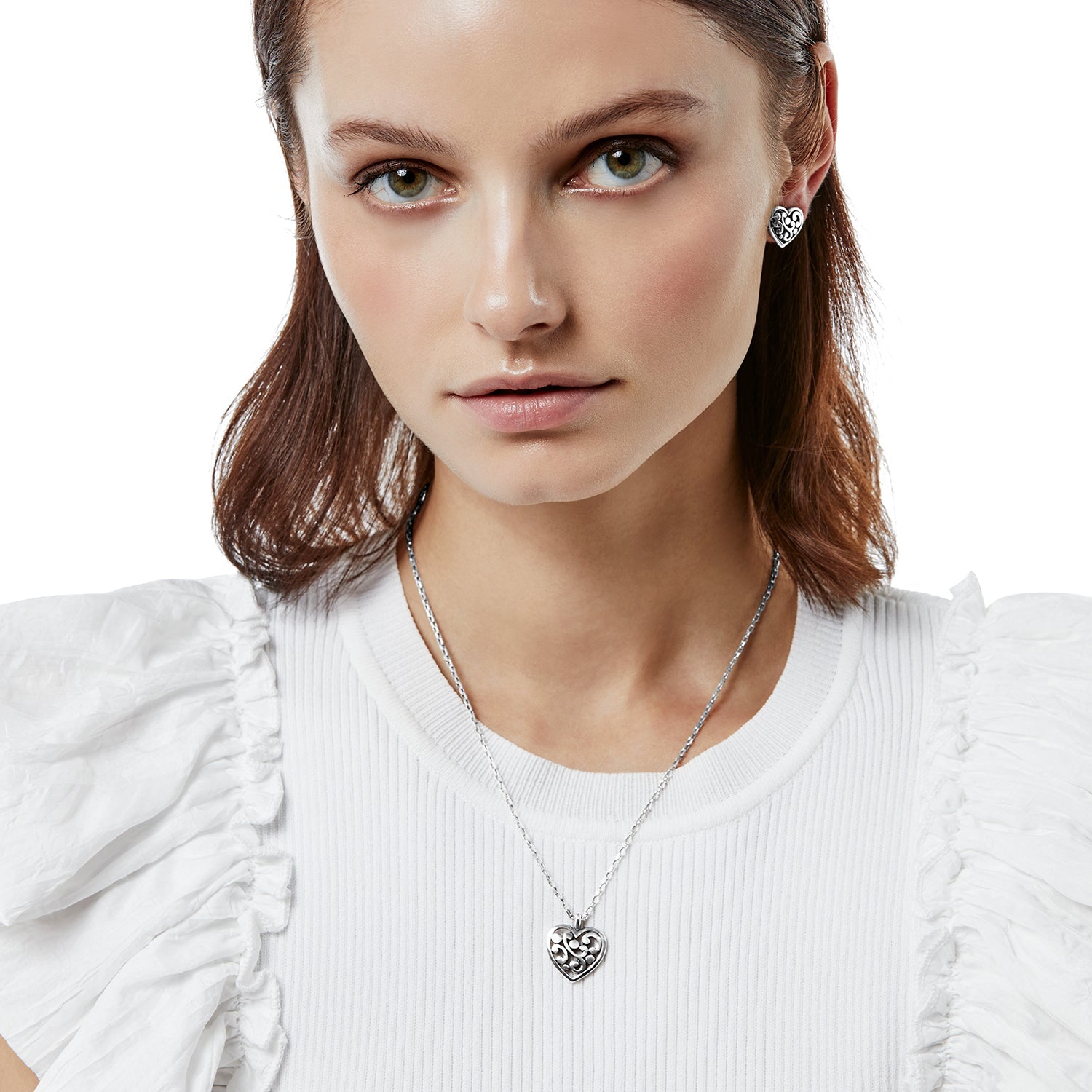Contempo Heart Petite Necklace - Image 2 - Contempo Heart Petite Necklace