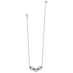 Pretty Tough Stud Trio Necklace