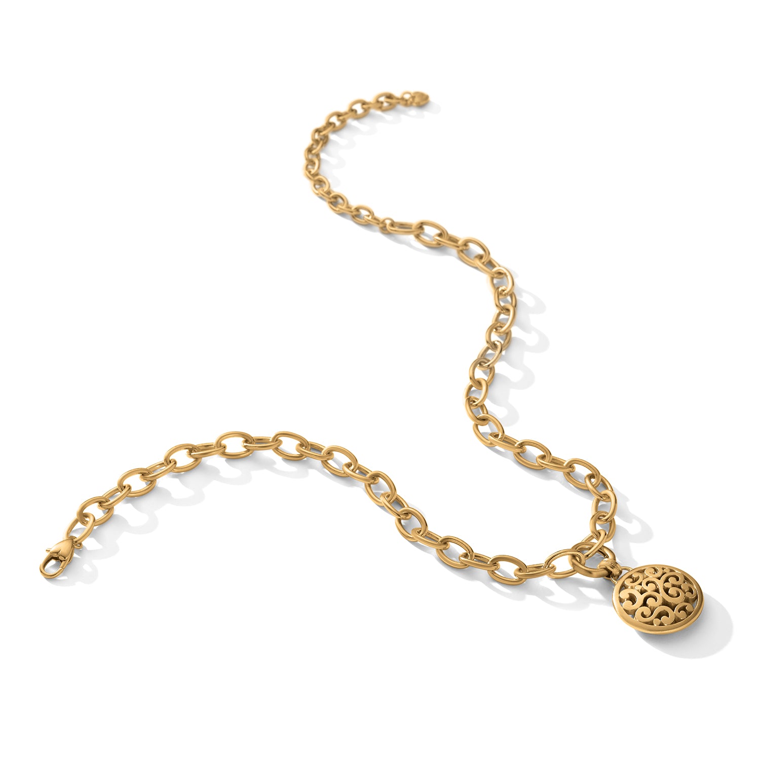 Contempo Medallion Charm Necklace