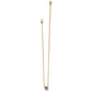 Ferrara Two Tone Luce Mini Pendant Necklace