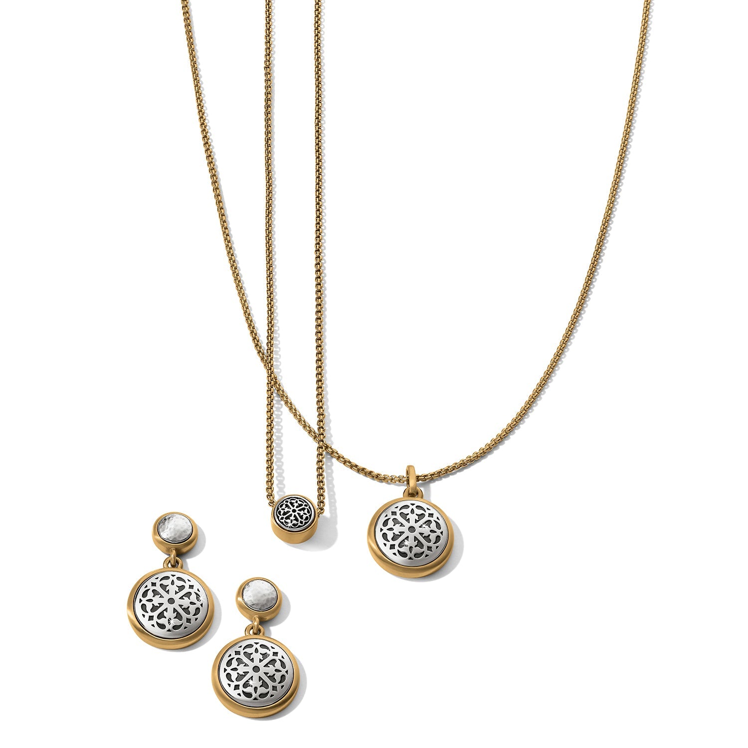 Ferrara Two Tone Luce Short Necklace