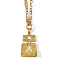 Dauphin Long Necklace Open View