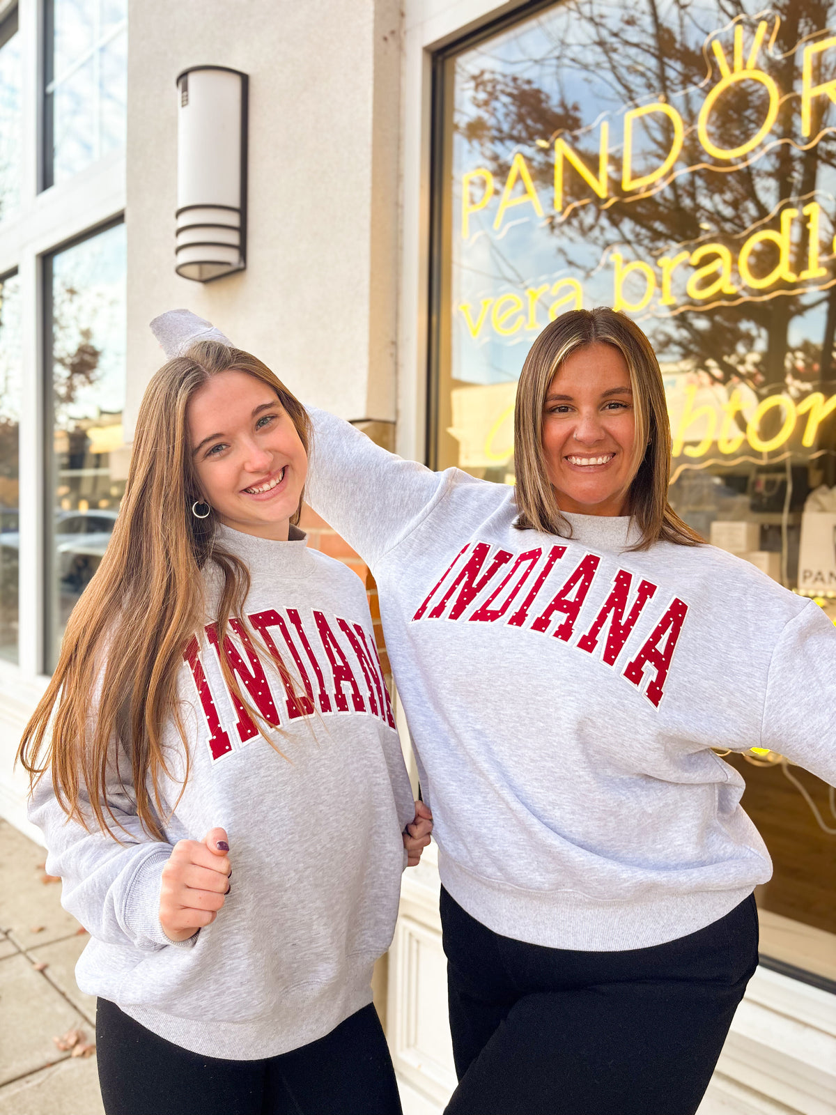 Indiana Mockneck Sweatshirt in Grey