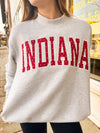 Indiana Mockneck Sweatshirt in Grey