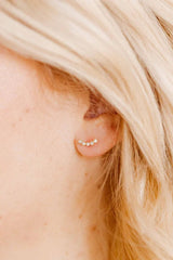 Screwback Stud - Abigail Sparkle