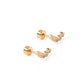 Screwback Stud Earrings - Abigail Sparkle