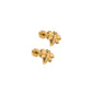 Screwback Stud Earrings - Bumble Bee